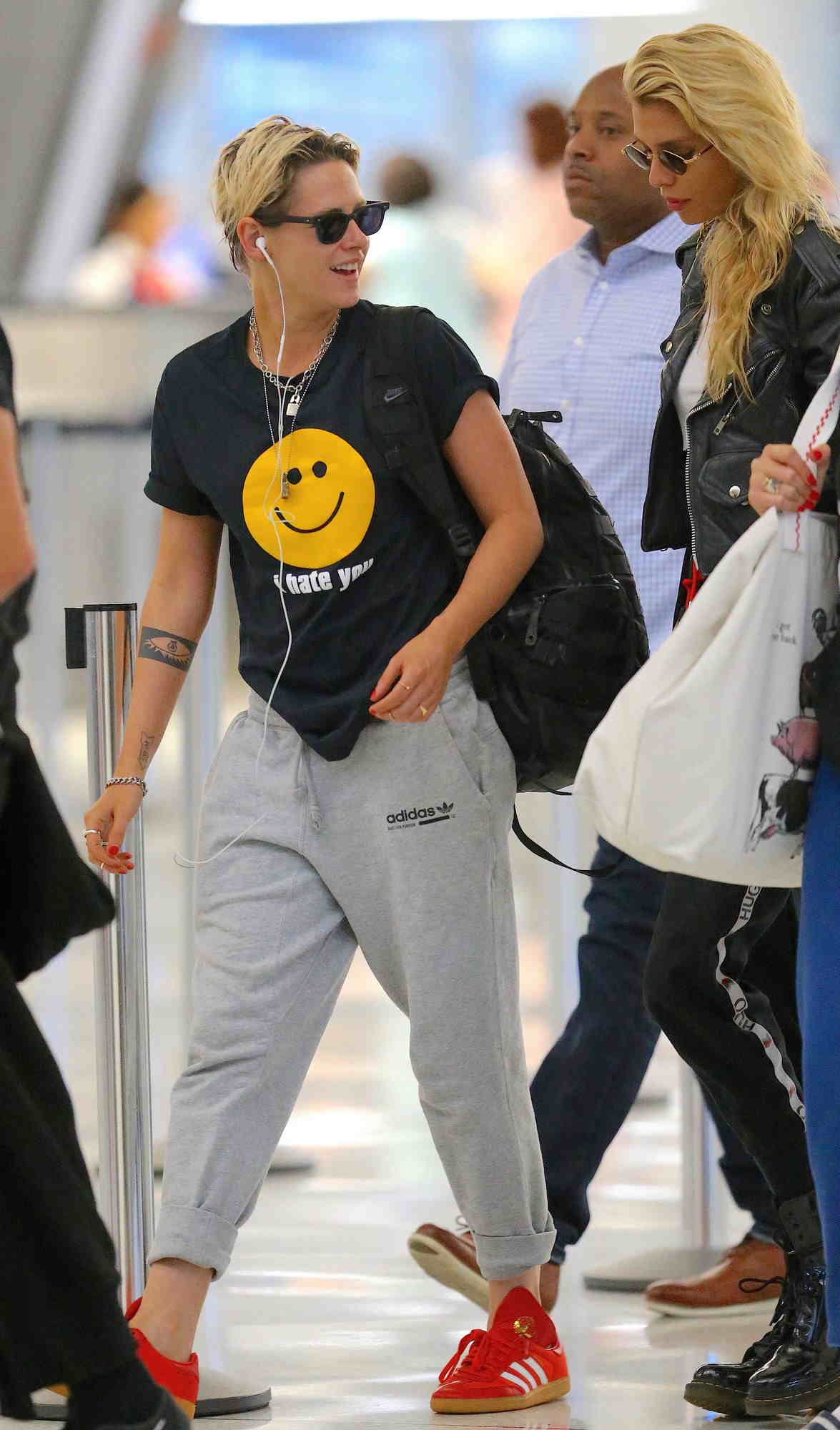 Kristen Stewart Arrives at JFK Airport – July 8th