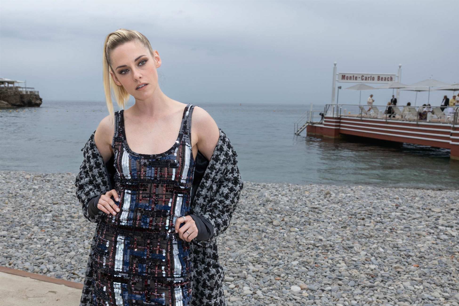 Kristen Stewart at  Chanel Cruise 2023 Collection : Front Row In Monte-Carlo on May 5