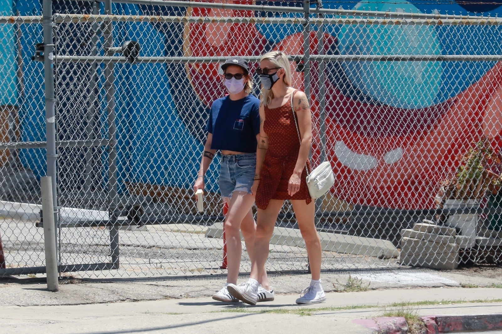 Kristen Stewart is seen out for lunch with girlfriend, Dylan Meyer in LA – July 12th
